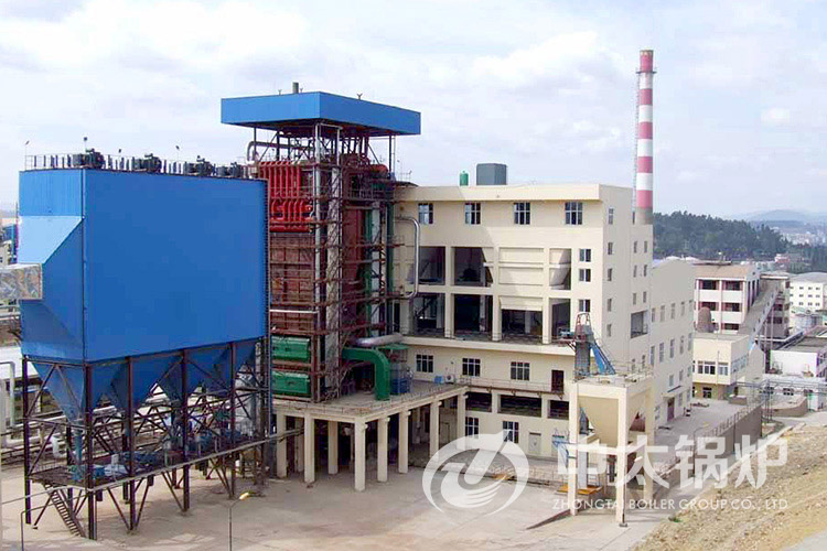 新疆矿产资源开发28吨循环流化床锅炉