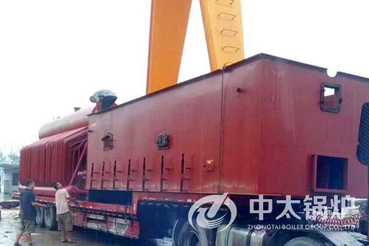 内蒙古贸易公司10吨生物质热水锅炉
