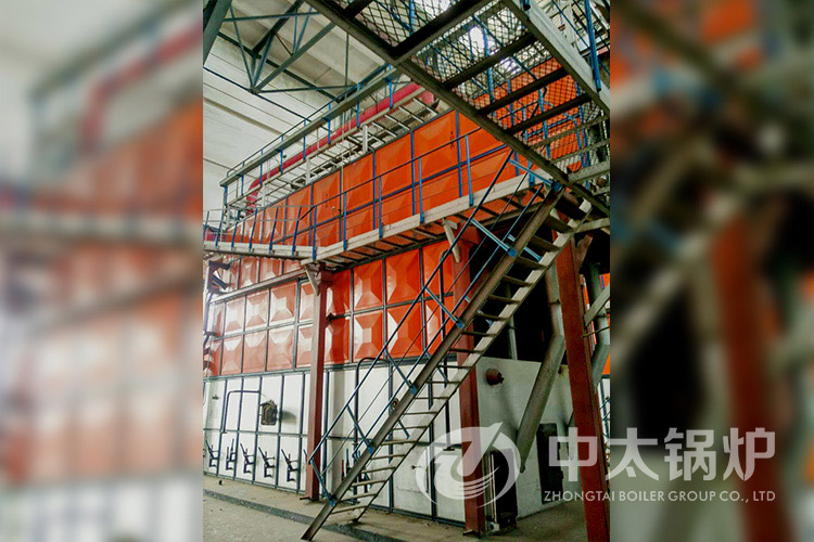 北京乳制品加工厂8吨热水锅炉